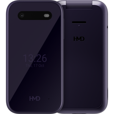 HMD 2660 Flip 4G 1GF033CPF1L03 frontAndBack